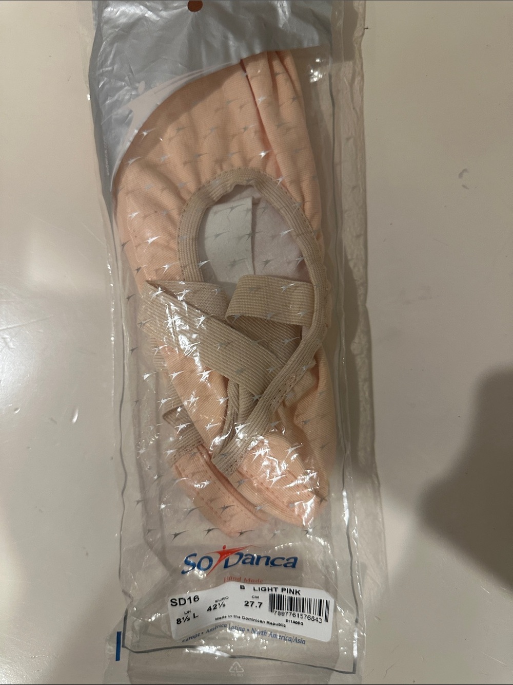 So Danca sd16 ballet flats light pink 8.5L